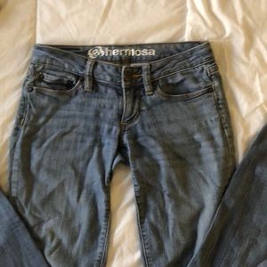 Bullhead low rise skinny jeans